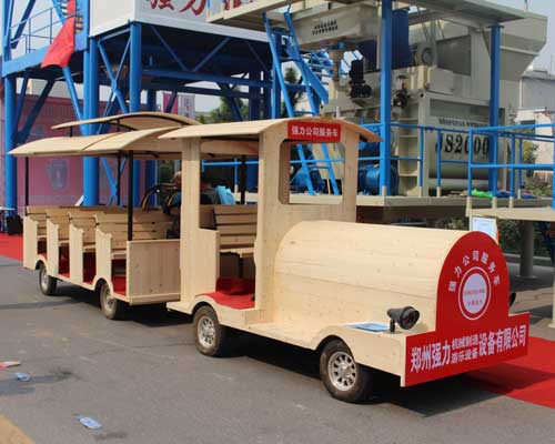 Tourist Amusement Park Train Trackless Ride