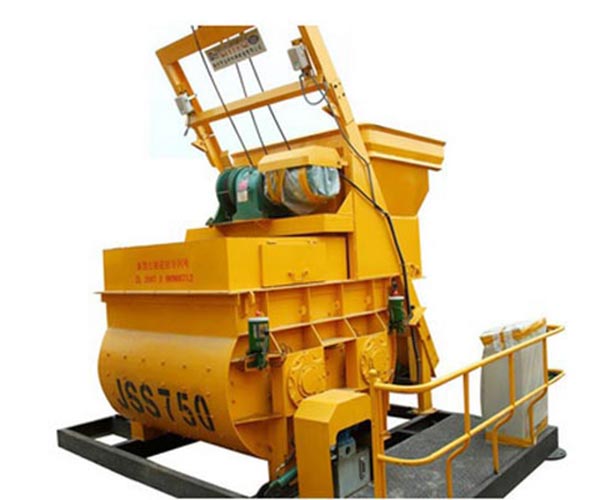 horizontal shaft concrete mixer 