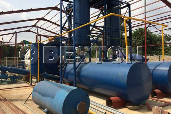 Waste Tyre to Oil Plant
