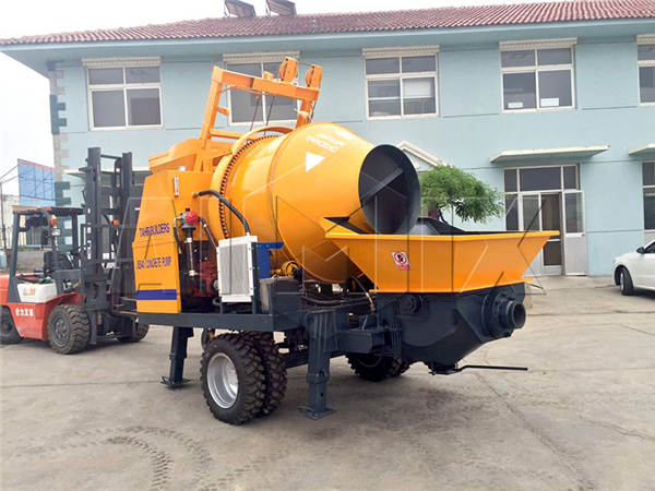 concrete mixer pump