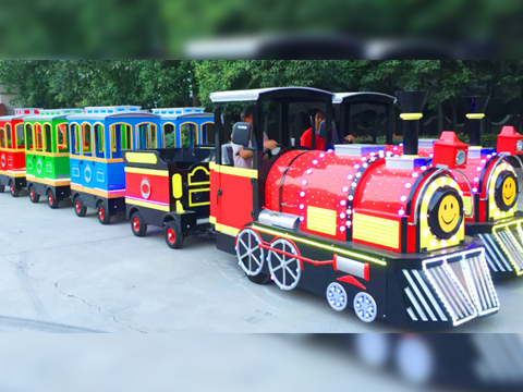 new Trackless Train Rides tomac