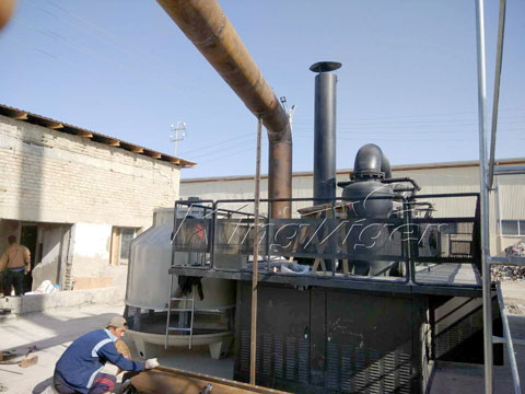 Waste Tyre Pyrolysis Plant