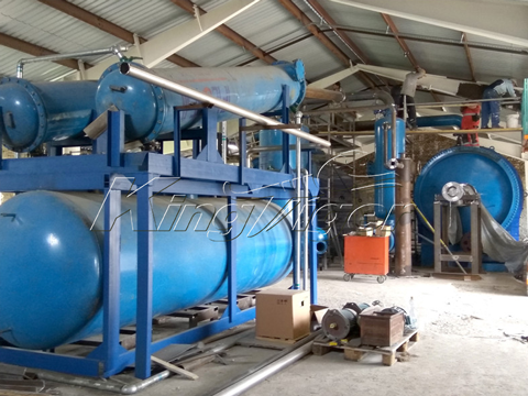 tyre pyrolysis oil plant