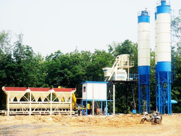 HZS75 batching plant pakistan