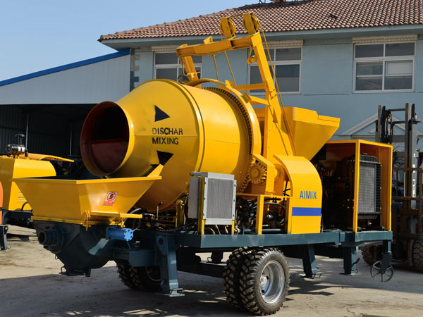 concrete mixer pump