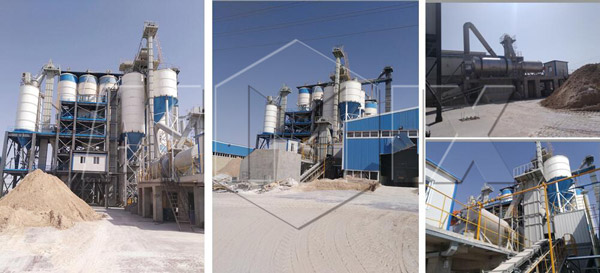 dry mortar production lines