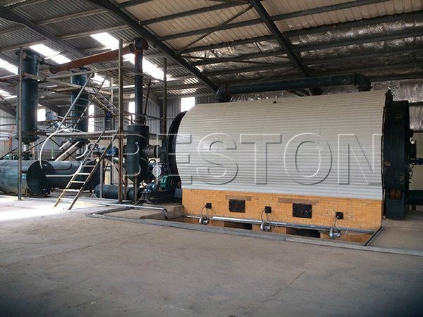 tyre pyrolysis plant in Jordan