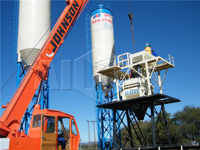 AJ60 ready mix concrete plant 