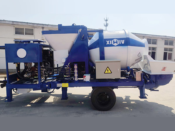 diesel engine concrete mixer pumps