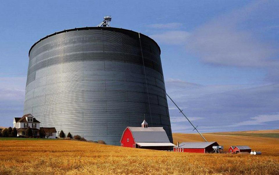 silo grain