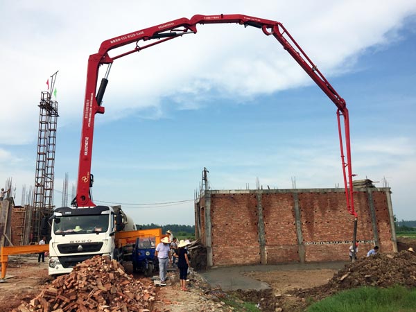 Concrete Boom Truck