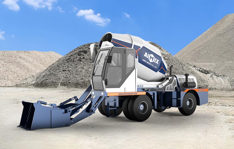 Concrete Self Loading Mixer