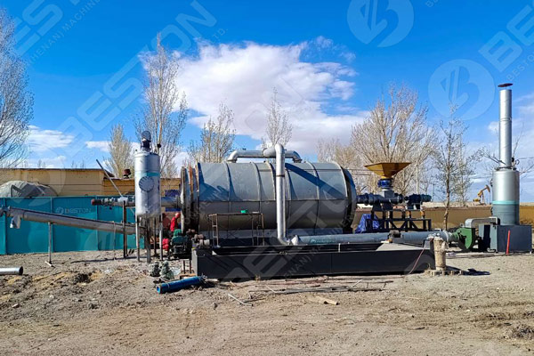 Beston Continuous Tyre Pyrolysis Plant