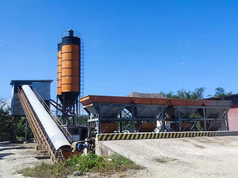 batching plant for commercial concrete business