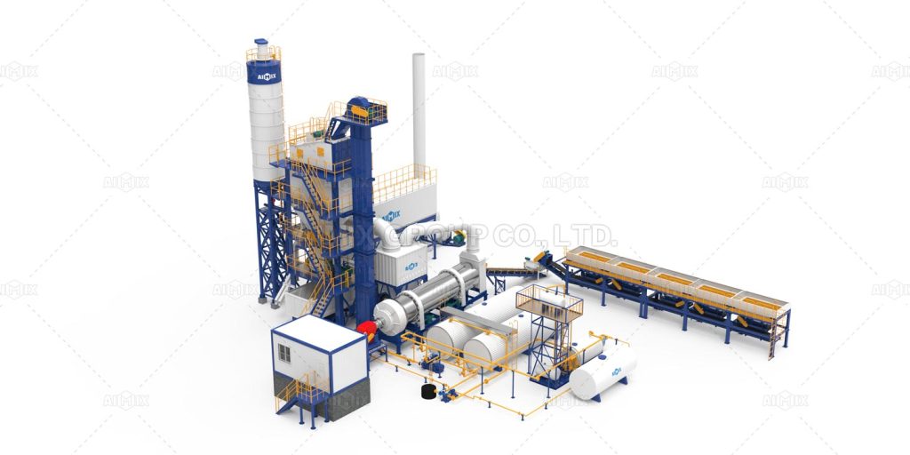 ALQ Stationary aspal mixing plant