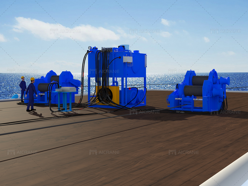 Hydraulic Marine Winch