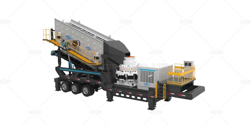 tire mobile cone limestone crushers