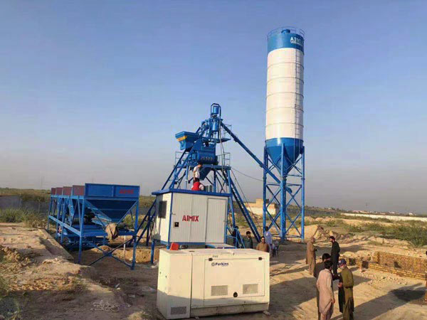 AJ 25 ready mix concrete plant Pakistan