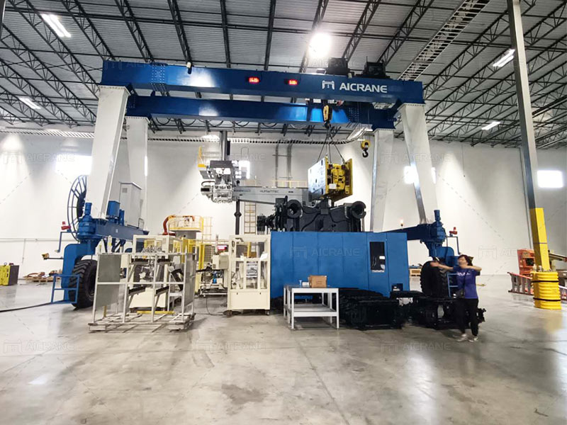 Rubber Tired Gantry Crane for Sale