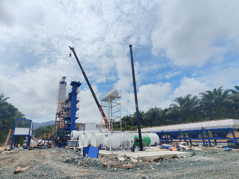 Intermittent Asphalt Mixing Plant