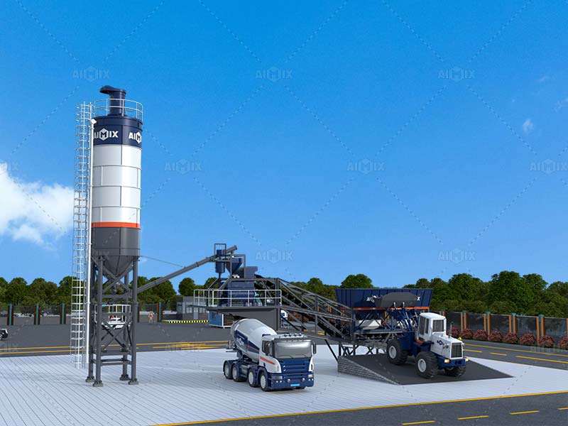 AJY35 Mobile Batch Plant