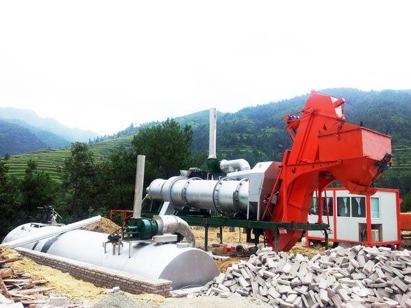 portable asphalt plant