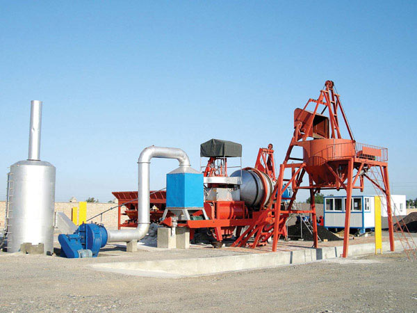 simple mobile asphalt batching plant