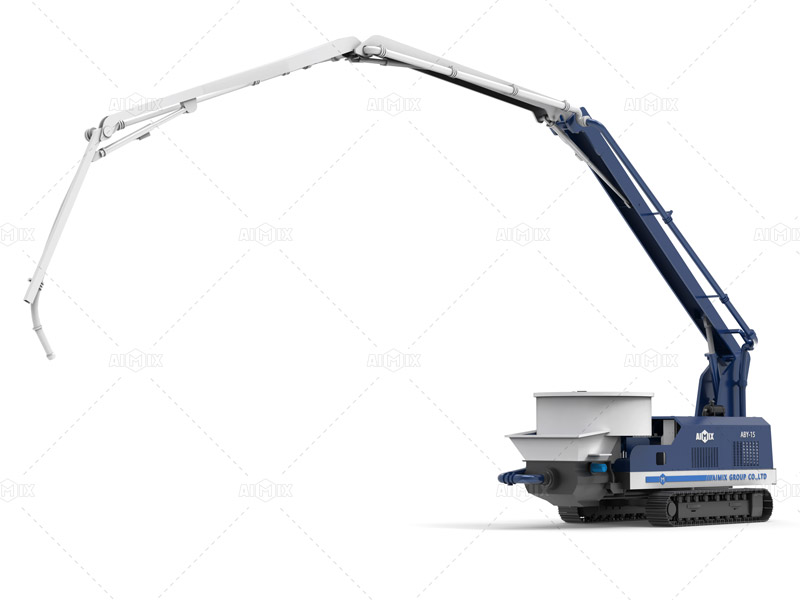 Concrete Mixer Pump with Boom