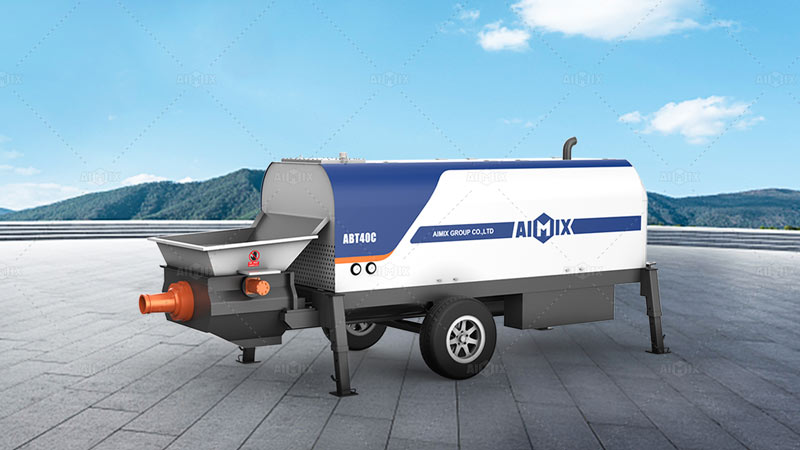 Concrete Trailer Pump