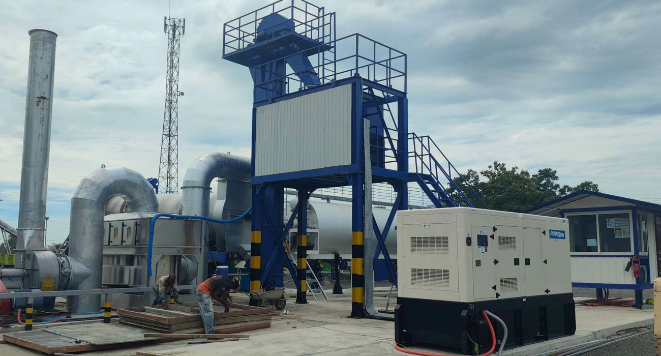  mobile asphalt plant