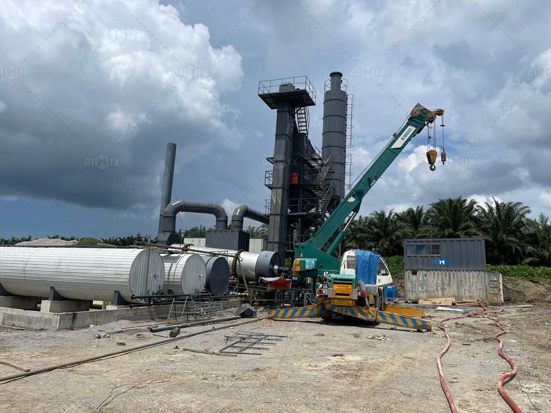 120 TPH Stationary Asphalt Mixing Plant
