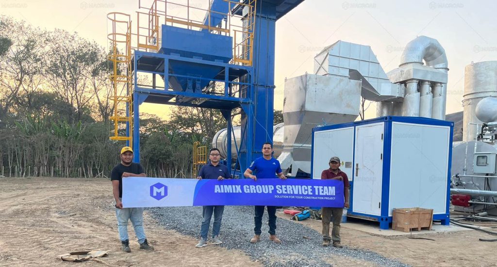 ALT120 client feedback for asphalt mixing plant machinery